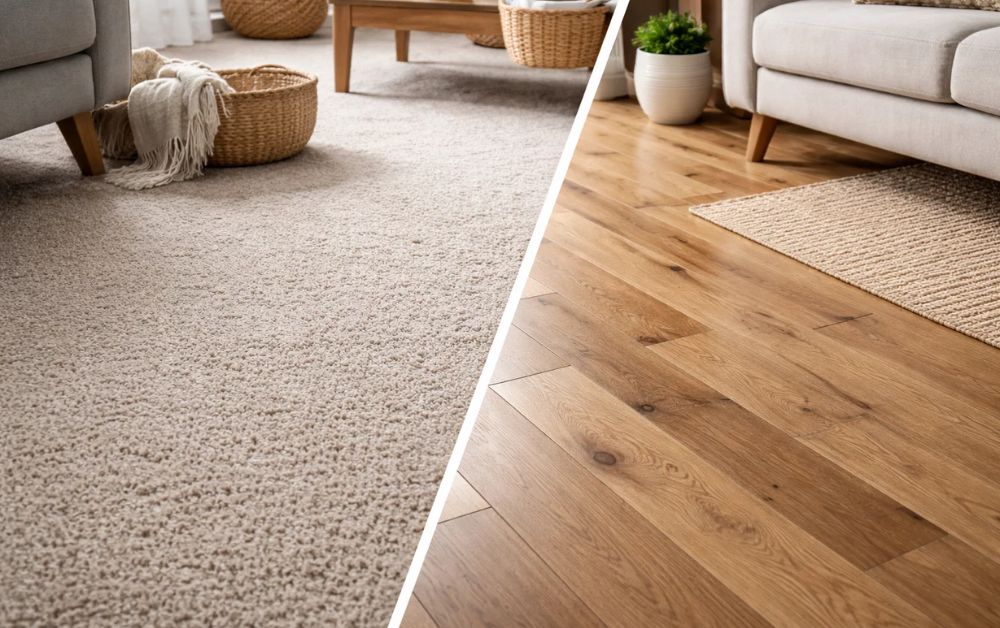 Carpet vs Hardwood: Which One Is Better for Dubai Living Rooms?