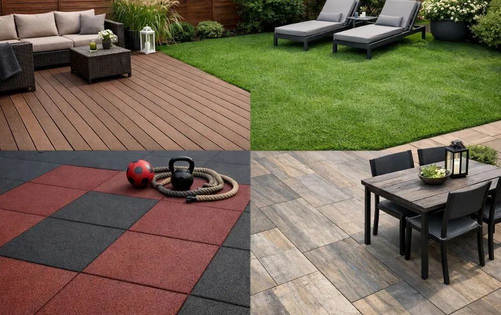 Outdoor Flooring in Dubai: What Works Best for Heat, Sand & Heavy Footfall?