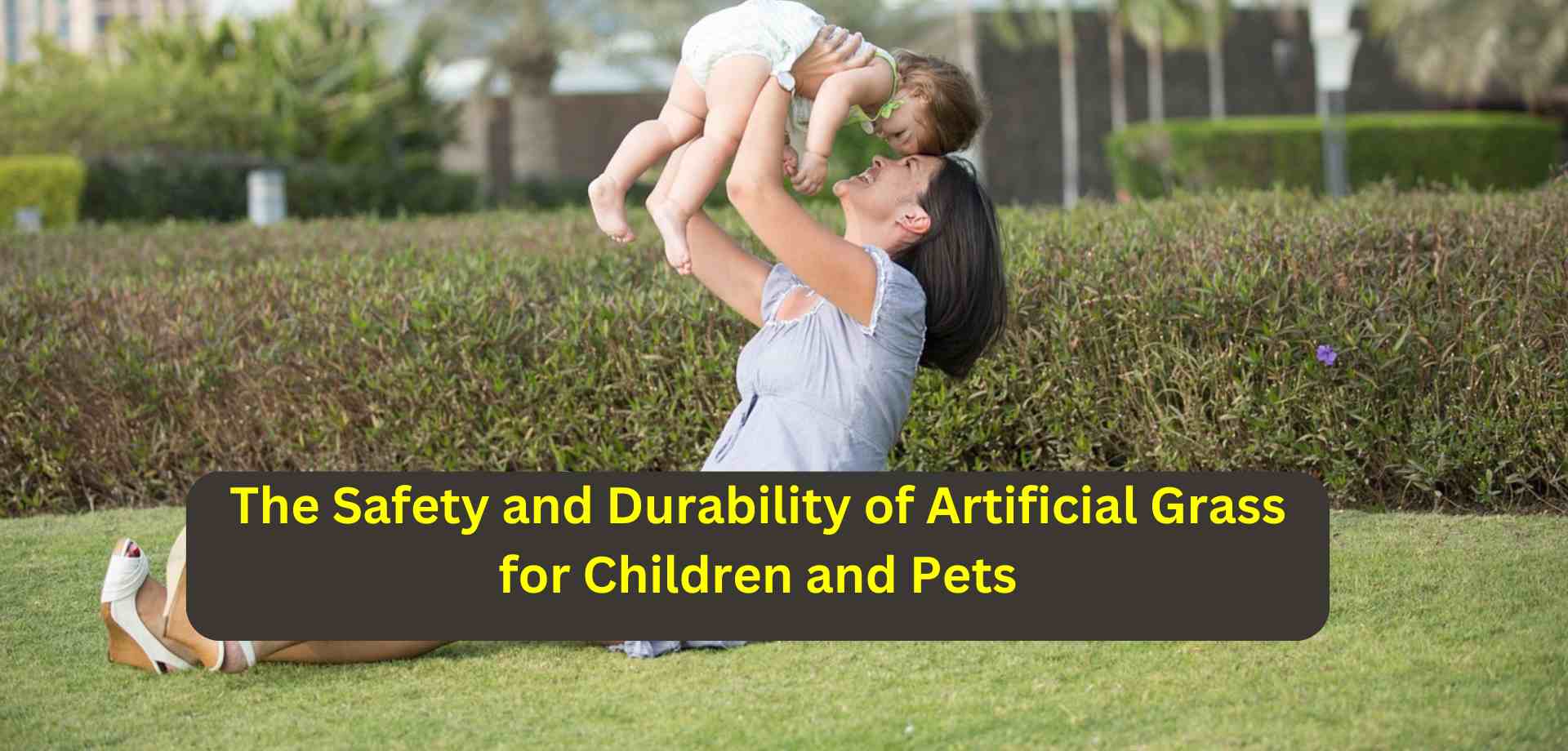 Safety and Durability of Artificial Grass for Children and Pets