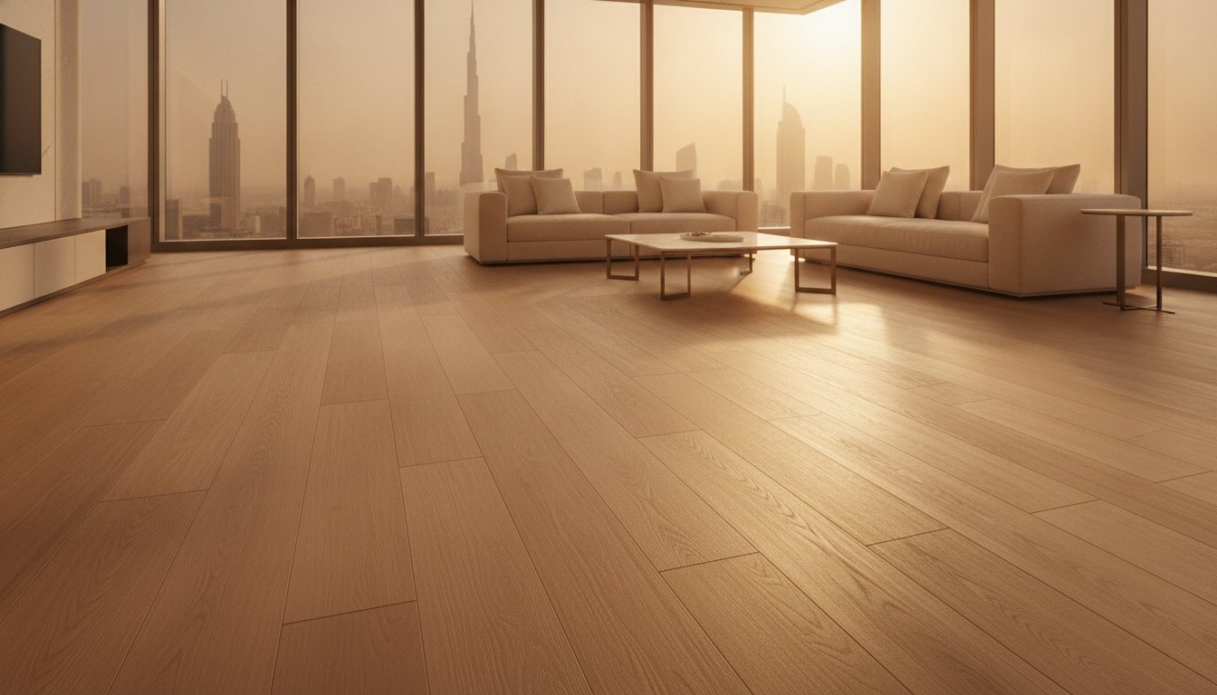 Laminate Flooring in Dubai: The Sophisticated Synthesis of Wood Aesthetics and Resilience