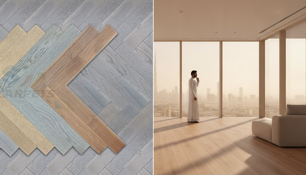 Engineered Wood vs SPC Flooring in Dubai: A Connoisseur’s Guide to UAE Interior Foundations