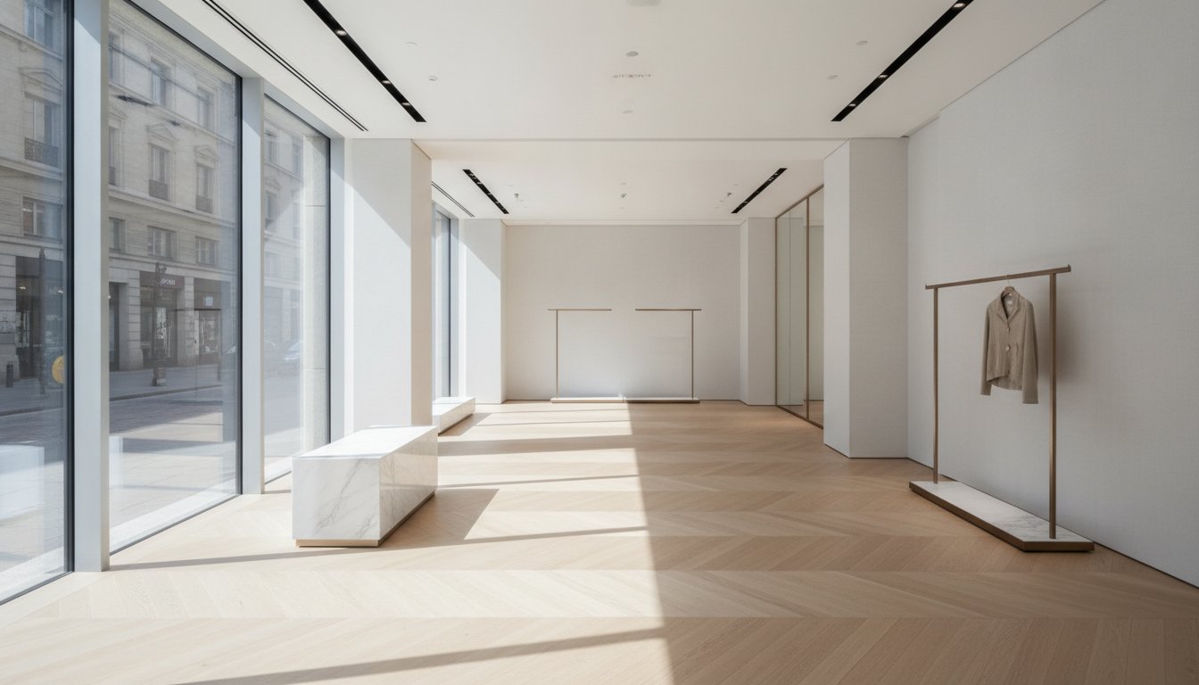 Flooring for High-End Retail Boutiques: The Narrative Foundation of Luxury