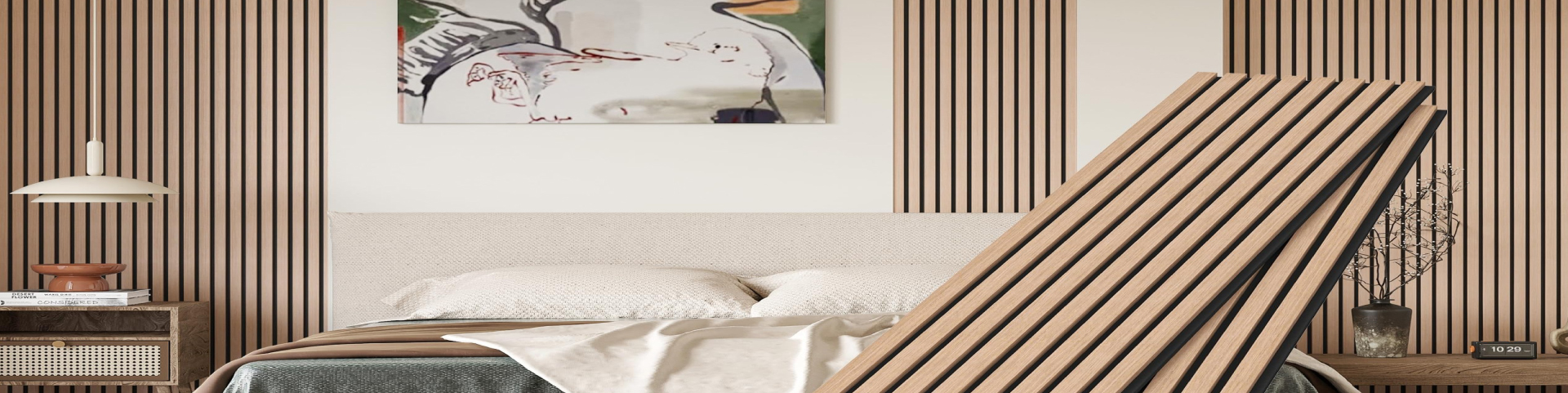Acoustic Wood Slat Wall Panels